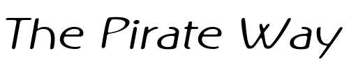 Font : Rx-OneFive Custom Text : The Pirate Way Test your own text here Click to download or to view this font on a tshirt that can be custom printed in Bali