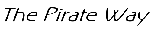 Font : Rx-OneOne Custom Text : The Pirate Way Test your own text here Click to download or to view this font on a tshirt that can be custom printed in Bali