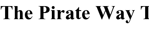Font : SD1-TTSurekh-Bold Custom Text : The Pirate Way Test your own text here Click to download or to view this font on a tshirt that can be custom printed in Bali