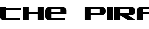 Font : SDF-Bold Custom Text : The Pirate Way Test your own text here Click to download or to view this font on a tshirt that can be custom printed in Bali