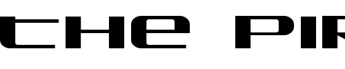 Font : SDF-Expanded Custom Text : The Pirate Way Test your own text here Click to download or to view this font on a tshirt that can be custom printed in Bali