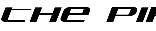 Font : SDF-Expanded-Italic Custom Text : The Pirate Way Test your own text here Click to download or to view this font on a tshirt that can be custom printed in Bali