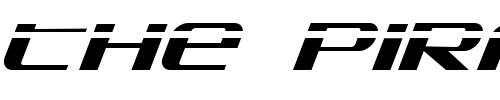 Font : SDF-Laser-Italic Custom Text : The Pirate Way Test your own text here Click to download or to view this font on a tshirt that can be custom printed in Bali