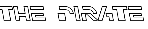 Font : SF-Solar-Sailer-Outline-Italic Custom Text : The Pirate Way Test your own text here Click to download or to view this font on a tshirt that can be custom printed in Bali