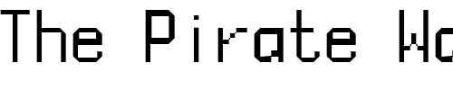 Font : SI-Tab Custom Text : The Pirate Way Test your own text here Click to download or to view this font on a tshirt that can be custom printed in Bali