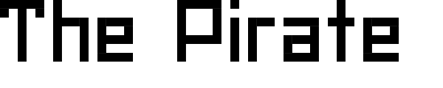 Font : SKA_cubic01_75_CE Custom Text : The Pirate Way Test your own text here Click to download or to view this font on a tshirt that can be custom printed in Bali