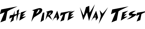 Font : SLTitanes Custom Text : The Pirate Way Test your own text here Click to download or to view this font on a tshirt that can be custom printed in Bali