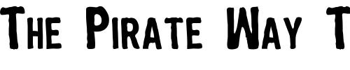 Font : SM_bournisM Custom Text : The Pirate Way Test your own text here Click to download or to view this font on a tshirt that can be custom printed in Bali