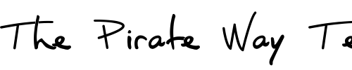 Font : SM_scriptisM Custom Text : The Pirate Way Test your own text here Click to download or to view this font on a tshirt that can be custom printed in Bali