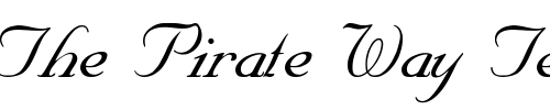 Font : SNC-Script-Italic Custom Text : The Pirate Way Test your own text here Click to download or to view this font on a tshirt that can be custom printed in Bali