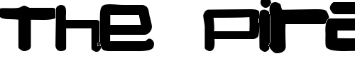 Font : STUCK Custom Text : The Pirate Way Test your own text here Click to download or to view this font on a tshirt that can be custom printed in Bali