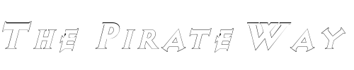 Font : SWFTEOutline-BlackItalic Custom Text : The Pirate Way Test your own text here Click to download or to view this font on a tshirt that can be custom printed in Bali