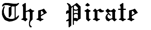 Font : SWGothe Custom Text : The Pirate Way Test your own text here Click to download or to view this font on a tshirt that can be custom printed in Bali