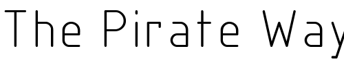 Font : SWIsop3 Custom Text : The Pirate Way Test your own text here Click to download or to view this font on a tshirt that can be custom printed in Bali