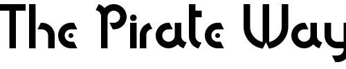 Font : Sabomaster Custom Text : The Pirate Way Test your own text here Click to download or to view this font on a tshirt that can be custom printed in Bali
