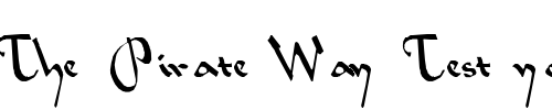 Font : Sahara-Normal-leftie Custom Text : The Pirate Way Test your own text here Click to download or to view this font on a tshirt that can be custom printed in Bali