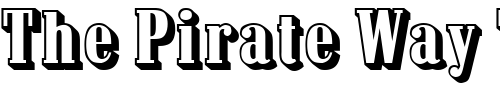 Font : Saloon Custom Text : The Pirate Way Test your own text here Click to download or to view this font on a tshirt that can be custom printed in Bali