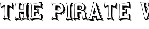 Font : SaloonDisplayCapsSSK-Regular Custom Text : The Pirate Way Test your own text here Click to download or to view this font on a tshirt that can be custom printed in Bali