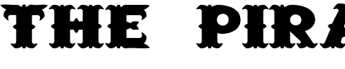 Font : SaloonExt Custom Text : The Pirate Way Test your own text here Click to download or to view this font on a tshirt that can be custom printed in Bali