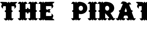 Font : SaloonExt-Th Custom Text : The Pirate Way Test your own text here Click to download or to view this font on a tshirt that can be custom printed in Bali
