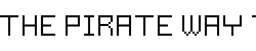 Font : Samson-Light Custom Text : The Pirate Way Test your own text here Click to download or to view this font on a tshirt that can be custom printed in Bali