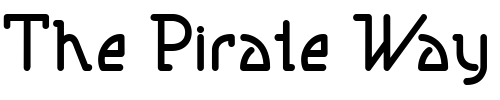 Font : Sanitary-Regular-Trial-Version Custom Text : The Pirate Way Test your own text here Click to download or to view this font on a tshirt that can be custom printed in Bali