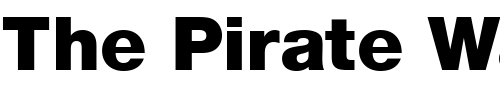Font : Sans-Black Custom Text : The Pirate Way Test your own text here Click to download or to view this font on a tshirt that can be custom printed in Bali