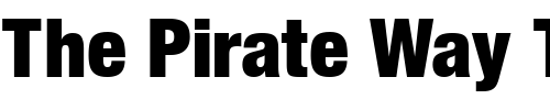 Font : Sans-Black-Cond Custom Text : The Pirate Way Test your own text here Click to download or to view this font on a tshirt that can be custom printed in Bali