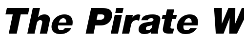 Font : Sans-Black-ITALIC Custom Text : The Pirate Way Test your own text here Click to download or to view this font on a tshirt that can be custom printed in Bali