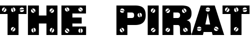 Font : Sans-Plate-Caps Custom Text : The Pirate Way Test your own text here Click to download or to view this font on a tshirt that can be custom printed in Bali