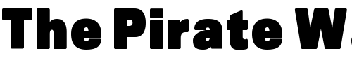 Font : SansBlack Custom Text : The Pirate Way Test your own text here Click to download or to view this font on a tshirt that can be custom printed in Bali