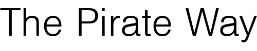 Font : SansLH-Regular Custom Text : The Pirate Way Test your own text here Click to download or to view this font on a tshirt that can be custom printed in Bali
