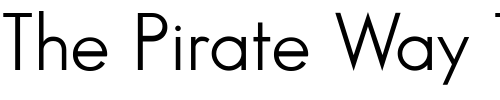 Font : SansSerifBookFLF Custom Text : The Pirate Way Test your own text here Click to download or to view this font on a tshirt that can be custom printed in Bali