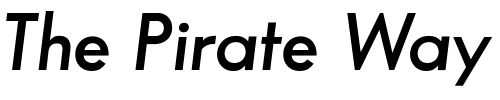 Font : SansSerifFLF-DemiItalic Custom Text : The Pirate Way Test your own text here Click to download or to view this font on a tshirt that can be custom printed in Bali