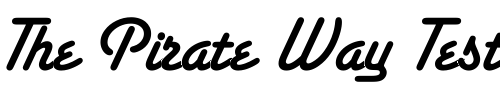 Font : Santa-Fe-LET-Plain-1 Custom Text : The Pirate Way Test your own text here Click to download or to view this font on a tshirt that can be custom printed in Bali