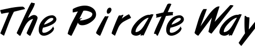 Font : SantguayScriptSSK Custom Text : The Pirate Way Test your own text here Click to download or to view this font on a tshirt that can be custom printed in Bali