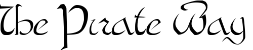 Font : SaracenSSK Custom Text : The Pirate Way Test your own text here Click to download or to view this font on a tshirt that can be custom printed in Bali