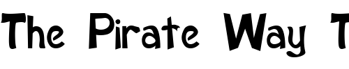 Font : Sarah-Condensed-Normal Custom Text : The Pirate Way Test your own text here Click to download or to view this font on a tshirt that can be custom printed in Bali