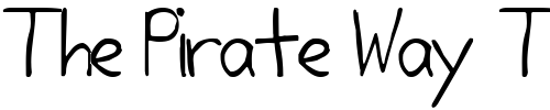 Font : Sargon-Regular-ttnorm Custom Text : The Pirate Way Test your own text here Click to download or to view this font on a tshirt that can be custom printed in Bali
