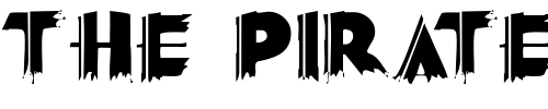 Font : SashDisplayCaps Custom Text : The Pirate Way Test your own text here Click to download or to view this font on a tshirt that can be custom printed in Bali