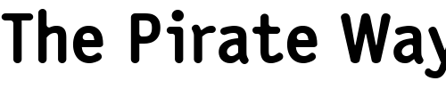Font : SaturdaySansICG-Bold Custom Text : The Pirate Way Test your own text here Click to download or to view this font on a tshirt that can be custom printed in Bali