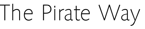 Font : Saxony-Xlight Custom Text : The Pirate Way Test your own text here Click to download or to view this font on a tshirt that can be custom printed in Bali