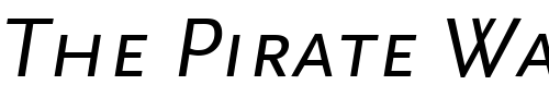 Font : ScalaSans-CapsItalic-Regular Custom Text : The Pirate Way Test your own text here Click to download or to view this font on a tshirt that can be custom printed in Bali