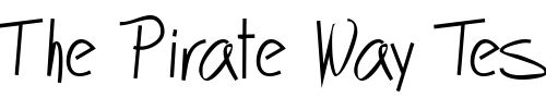 Font : ScobeyScriptSSK Custom Text : The Pirate Way Test your own text here Click to download or to view this font on a tshirt that can be custom printed in Bali