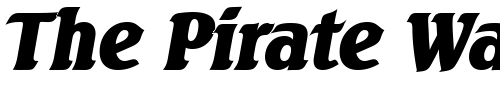 Font : Seabird-Heavy-SF-Bold-Italic Custom Text : The Pirate Way Test your own text here Click to download or to view this font on a tshirt that can be custom printed in Bali
