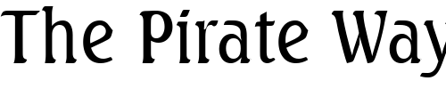 Font : Seabird-Light-SF Custom Text : The Pirate Way Test your own text here Click to download or to view this font on a tshirt that can be custom printed in Bali