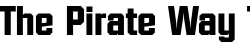 Font : SeanBecker-ExtraBold Custom Text : The Pirate Way Test your own text here Click to download or to view this font on a tshirt that can be custom printed in Bali