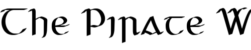Font : Seanchló Custom Text : The Pirate Way Test your own text here Click to download or to view this font on a tshirt that can be custom printed in Bali