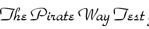 Font : Second-Road Custom Text : The Pirate Way Test your own text here Click to download or to view this font on a tshirt that can be custom printed in Bali