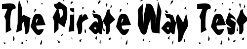 Font : SeedPeopleCondensed Custom Text : The Pirate Way Test your own text here Click to download or to view this font on a tshirt that can be custom printed in Bali